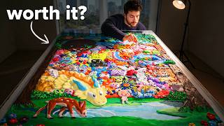 Kids Clay Vs Professional Artist