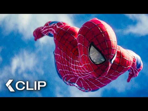 Peter's Opening Swinging Scene - THE AMAZING SPIDER-MAN 2 (2014)