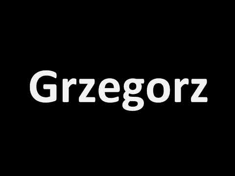 How to Pronounce Grzegorz? (Polish Name)