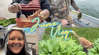June Vlog | New Hair & Fishing Outing | June 12th - 14th
