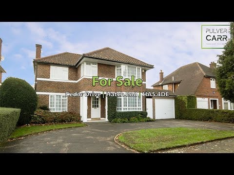 SOLD by Pulver Carr | Cedar Drive, Hatch End, HA5 4DE