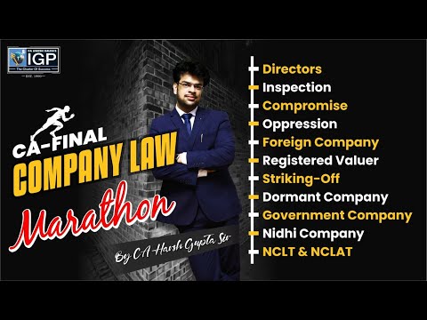 Companies Law Marathon | SPOM Set-A | CA Final