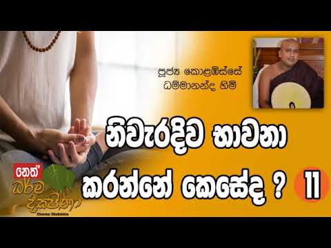 Darma Dakshina - 2019.01.17 - Kolabisse Dhammananda Himi