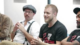 Alexander Holloway, Carmel McGlone and Jatinder Singh discuss the unique Pop-up Globe experience video