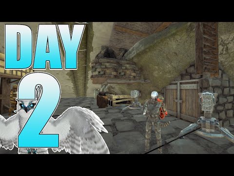 SOLO Defending A Insane Extinction Rathole Day 2 | Ark PvP
