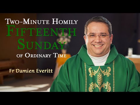 Fifteenth Sunday of Ordinary Time  - Two-Minute Homily: Fr Damien Everitt
