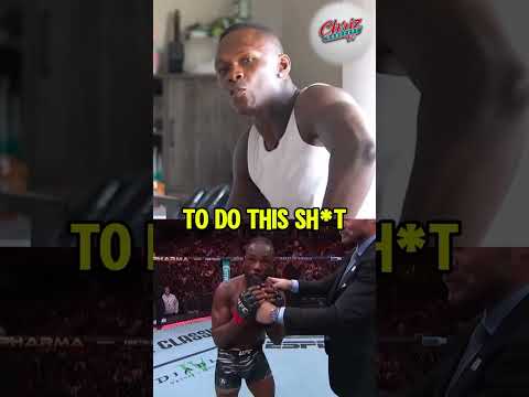 Israel  Adesanya’s Reaction to catching a stray from Manel Kape at UFC Tampa #ufc #mma