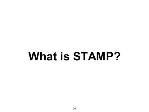 5 min. Intro to: STAMP (Systems Theoretic Accident Model & Processes)