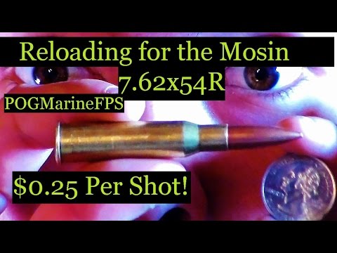 Reloading 30 Caliber For 25 CENTS! - My sources To Affordable Reloading - 7.62x54R