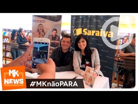 Fernanda Brum e Emerson Pinheiro - Tarde de Autógrafos (#MKnãoPARA)