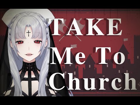 修女凄美演绎! 钢琴版《Take Me To Church》请将我引向你的教堂 #虚拟主播 #VUP #黑泽诺亚NOIR