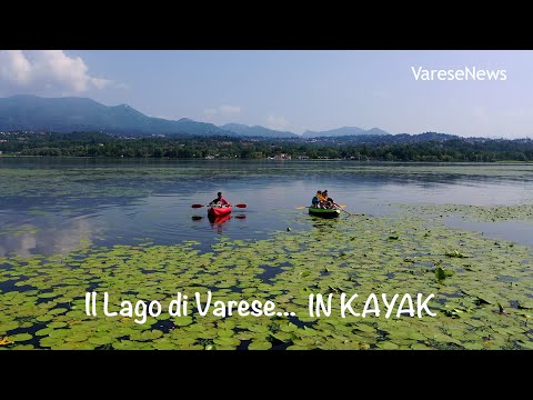 In kayak alla scoperta del lago di Varese