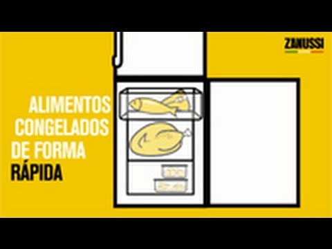 Zanussi Congelación Rápida