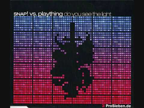 01  Snap! vs  Plaything   Do You See The Light Radio Mix