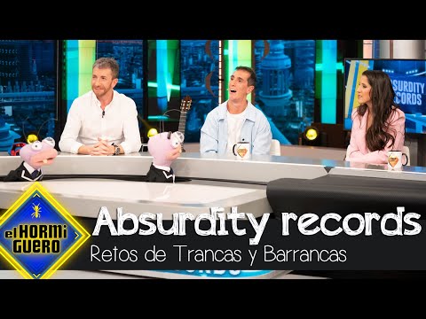 Trancas y Barrancas 'pican' a Álex Roca para batir otro Récord Guiness - El Hormiguero
