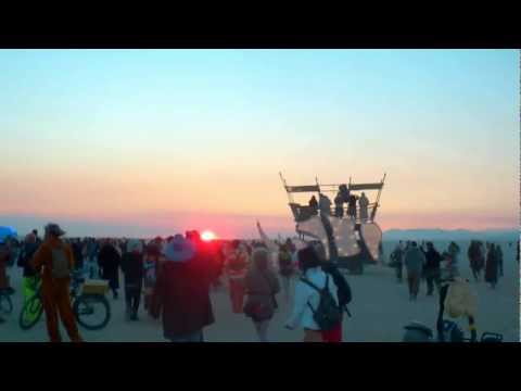 Magical morning.. Burning Man 2012 - Robot Heart