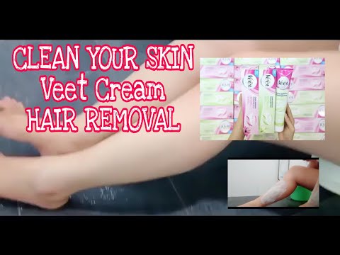 HOW TO USE VEET CREAM HAIR REMOVAL||TESTED AND LOVE IT