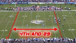 Longest 4th Down Conversions in NFL History (17+ yards)