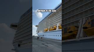 Royal Caribbean Anthem of the Seas docked in La Rochelle #shorts #anthemoftheseas #royalcaribbean
