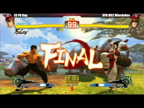 SSF4 AE2012 Top 8 EG PR Rog vs RPD MCZ WierdoNeo - East Coast Throwdown V