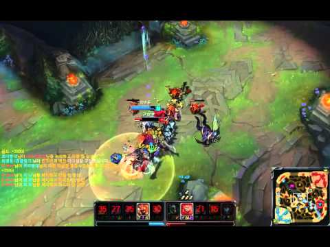 [LoL] - Rengar DOUBLE PENTAKILL