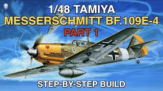Обзор модели 1/48 Tamiya Messerschmitt Bf.109E-4 Build Part 1: Model & Accessories Review