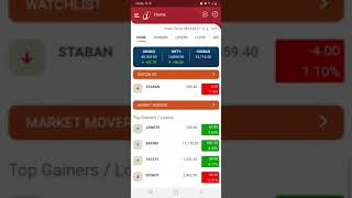 F&O Trading using icici direct mobile application Education perpose only
