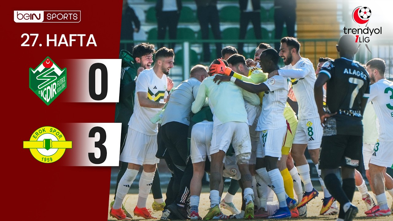 Iğdır FK vs Esenler Erokspor Highlights