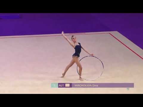 Dina Mironskaya| Hoop | AUT | World Challenge Cup 2023 | Cluj-Napoca