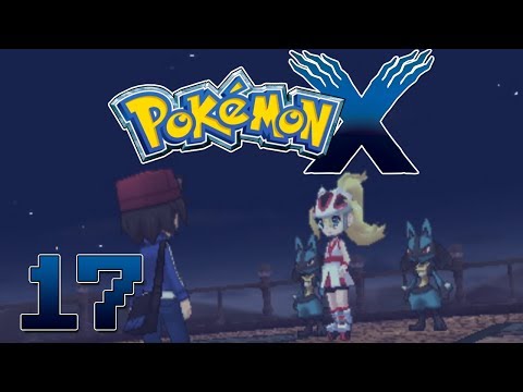 Let's Play Pokemon X Part 17 Mega Lucario & Mega Ring - Gameplay Walkthrough