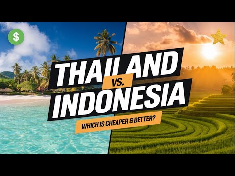 Thailand vs  Indonesia: Which One is CHEAPER & BETTER for 2025?
