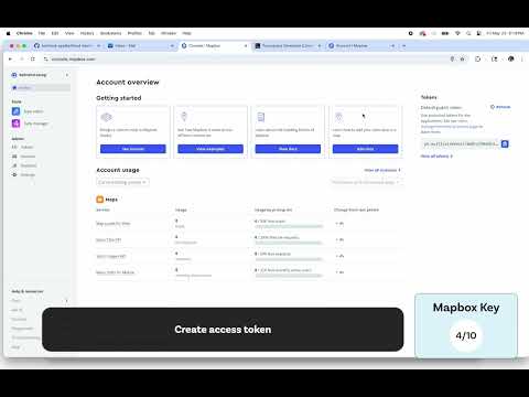 Befriend Developer: Mapbox API Key Setup