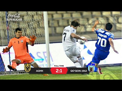 Coca Cola Superliga, 8-tur: AGMK - QO'QON-1912 2:1