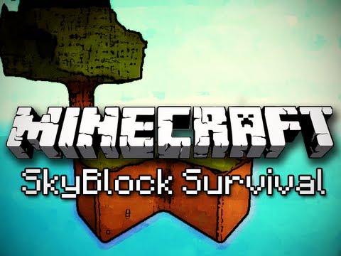 Minecraft: SkyBlock Survival Ep. 2 - Water and Wood