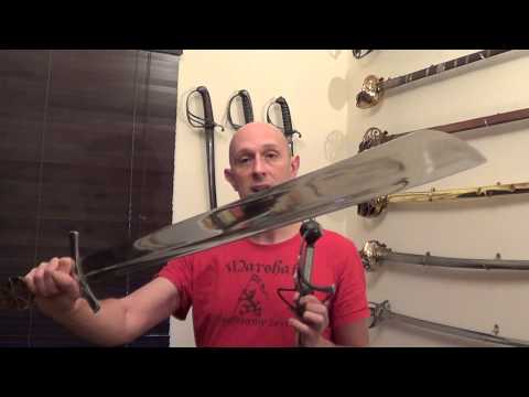 Sword weights compared - Rapier, Medieval Arming Sword, Falchion, Smallsword