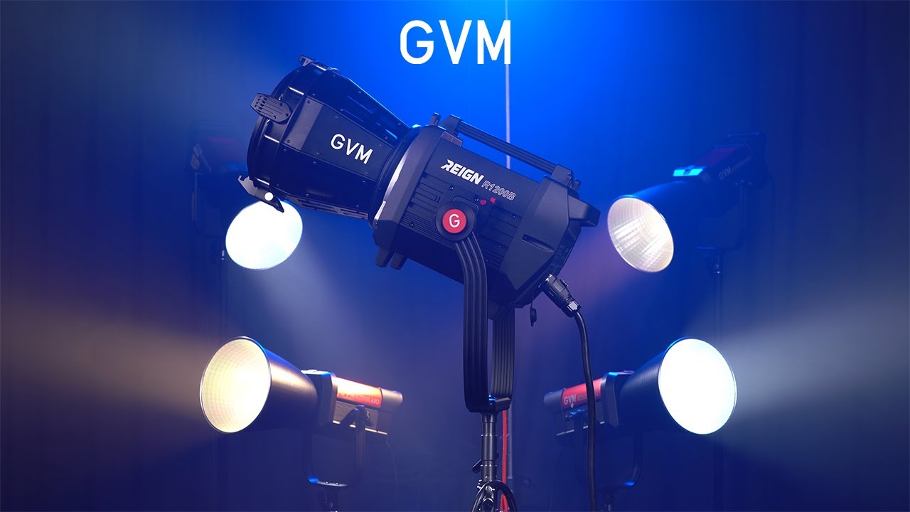 Introduce GVM REIGN R1200B: 1200W Bi-Color LED Beast for Cinematographers