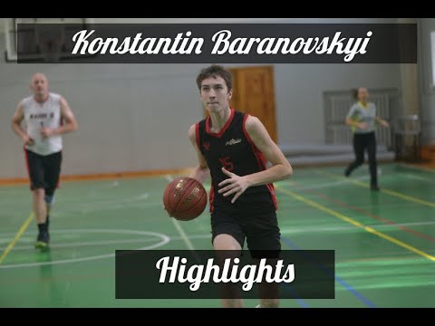 Konstantin Baranovskyi (2004), 190 cm. Highlights