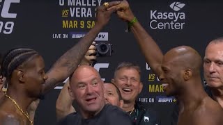 UFC 299 Ceremonial Weigh-Ins: Kevin Holland vs Michael 'Venom' Page