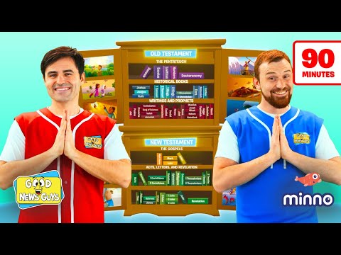The Books of the Bible ✝️ (Bible Songs and Bible Stories for Kids) | Good News Guys