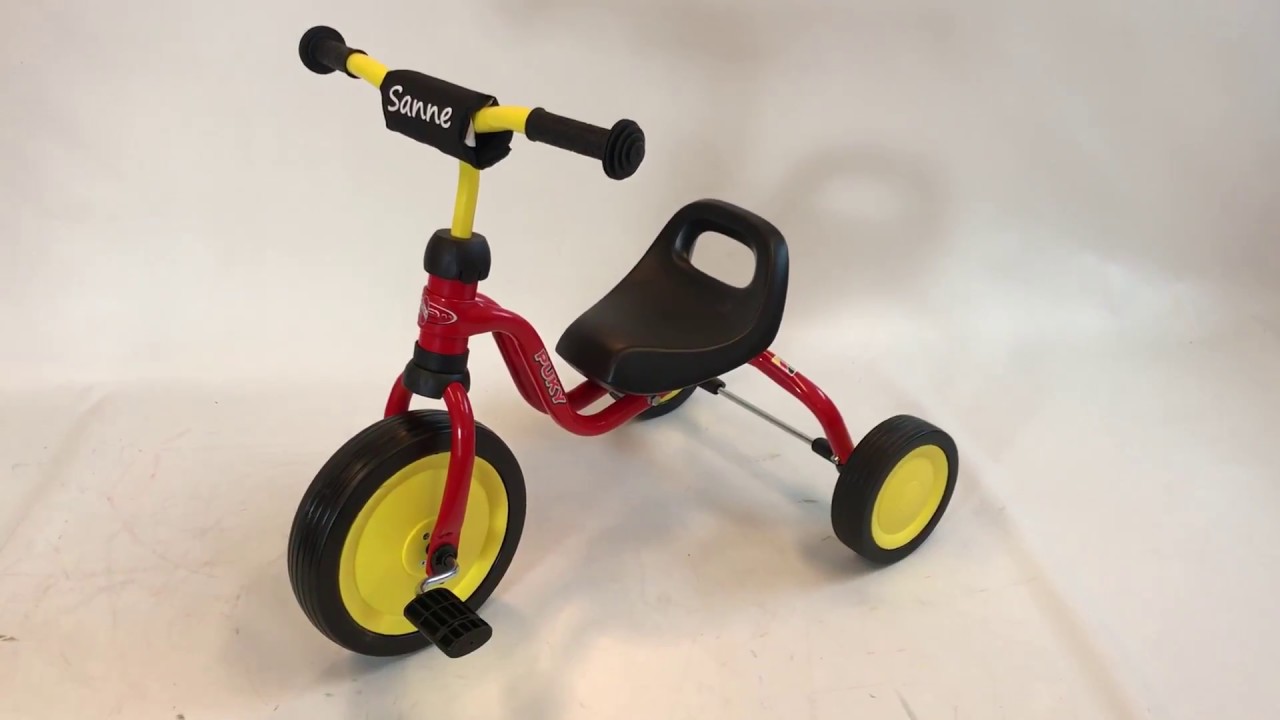 Puky Fitsch rood - De speel- en leerdriewieler