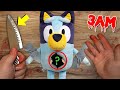 CUTTING OPEN HAUNTED BLUEY DOLL AT 3 AM!! (WHAT'S INSIDE!?)