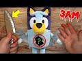 CUTTING OPEN HAUNTED BLUEY DOLL AT 3 AM WHAT S INSIDE