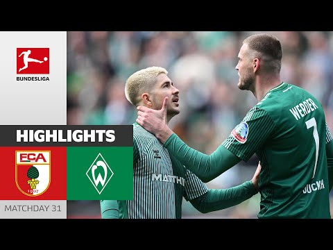 Resumen de FC Augsburg vs Werder Bremen Jornada 31