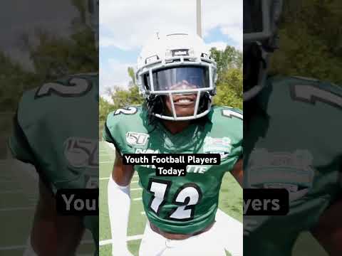 Youth Football Players Back in the Day vs Today | #shorts