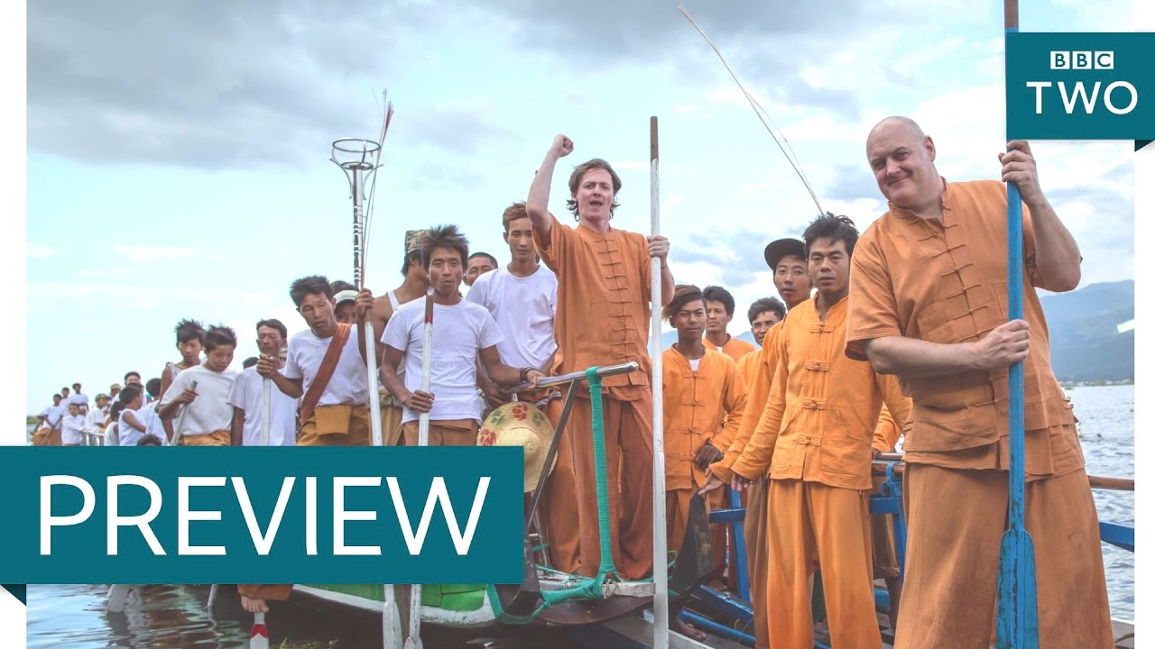 Leg Rowing Race - Dara & Ed's: Road to Mandalay | Episode 3 Preview - BBC Two