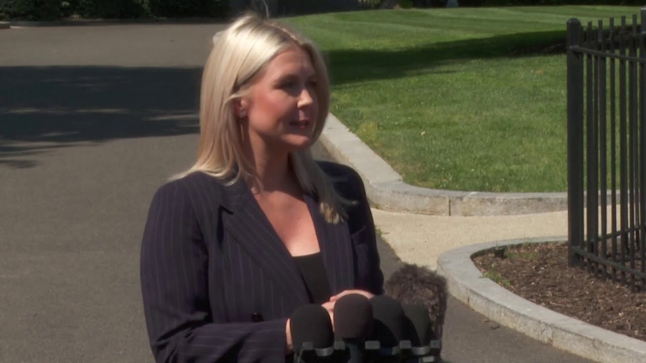 US Naval blockade continues in Strait of Hormuz despite Iran war ceasefire, Trump WH press sec. says