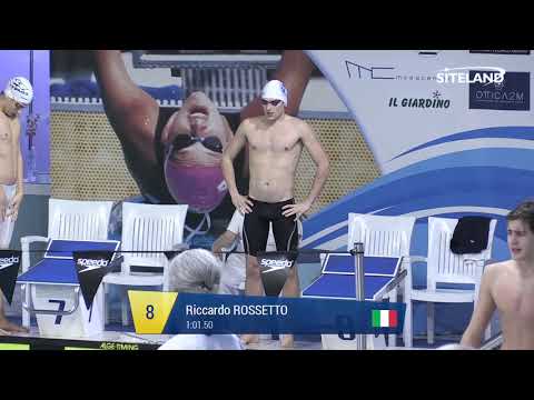 100 Farfalla Ragazzi Maschile (Finale) - 22 Memorial Internazionale Chiara Giavi