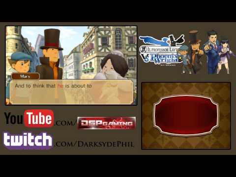 Prof. Layton vs. Phoenix Wright: Ace Attorney pt23 - Scary Stories in the Square