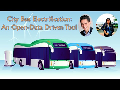 City Bus Electrification: An Open Data-Driven Tool