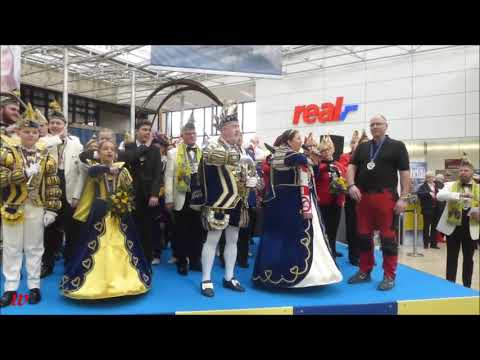 Essen * Karneval in der Rathaus Galerie * Prinzenpaar singt Mottolied 2019 * Video 3 * 02.03.20193